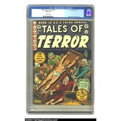 Tales of Terror Annual #3 (EC, 1953) CGC VF+ 8.5 Off-white pages. Gerber lists this as a "less than.