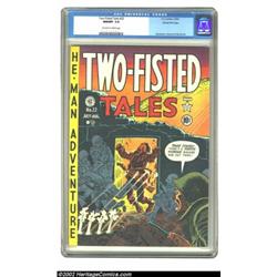 Two-Fisted Tales #22 Gaines File pedigree 7/10 (EC, 1951) CGC NM/MT 9.8 Off-white to white pages. If