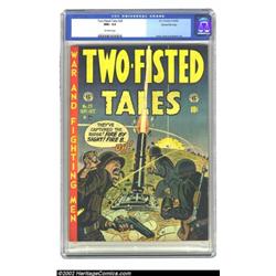 Two-Fisted Tales #29 Gaines File pedigree 8/11 (EC, 1952) CGC NM+ 9.6 Off-white pages. Kurtzman brou