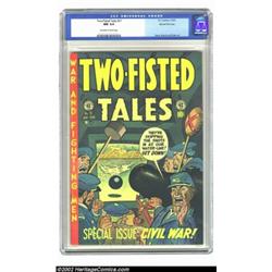 Two-Fisted Tales #31 Gaines File pedigree 6/12 (EC, 1953) CGC NM 9.4 Off-white to white pages. Not m