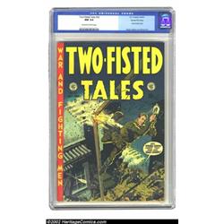 Two-Fisted Tales #33 Gaines File pedigree 9/12 (EC, 1953) CGC NM 9.4 Off-white to white pages. Wally