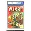 Image 1 : Valor #3 Gaines File pedigree 5/12 (EC, 1955) CGC NM 9.4 Off-white pages. Joe Orlando often got lost