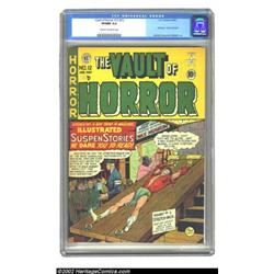 Vault of Horror #12 (EC, 1950) CGC VF/NM 9.0 Cream to off-white pages. Caught between lusting after.
