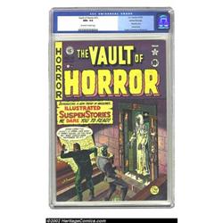 Vault of Horror #13 Gaines File pedigree 4/9 (EC, 1950) CGC NM+ 9.6 Off-white to white pages. Johnny