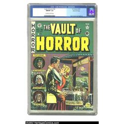 Vault of Horror #18 Gaines File pedigree 9/12 (EC, 1951) CGC NM/MT 9.8 Off-white to white pages. The