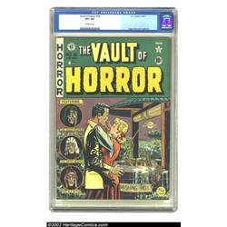 Vault of Horror #18 (EC, 1951) CGC VF+ 8.5 Off-white pages. It looks like his wish didn't come true,