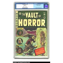 Vault of Horror #22 Gaines File pedigree 1/12 (EC, 1951) CGC NM 9.4 Off-white to white pages. To dat