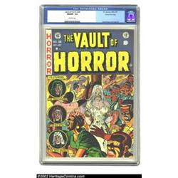 Vault of Horror #28 Gaines File pedigree 9/12 (EC, 1952) CGC NM/MT 9.8 Off-white pages. Graham Ingel