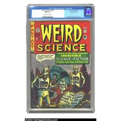 Weird Science #14 (#3) Gaines File pedigree 8/11 (EC, 1950) CGC NM+ 9.6 Off-white to white pages. Th