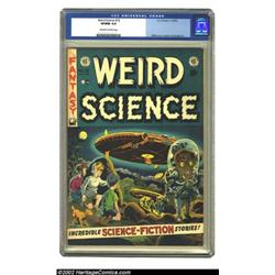 Weird Science #16 (EC, 1952) CGC VF/NM 9.0 Off-white to white pages. Wally Wood's cover for this iss
