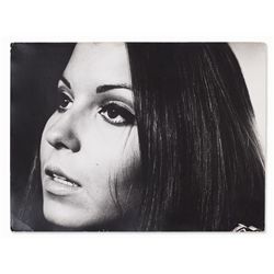 Peter Brüchmann, Portrait Tina Sinatra, Signed, 1965