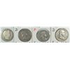 Image 1 : 1951-D, 53, 54-D FRANKLIN HALF DOLLARS & 1907 BARBER HALF DOLLAR
