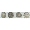 Image 2 : 1951-D, 53, 54-D FRANKLIN HALF DOLLARS & 1907 BARBER HALF DOLLAR