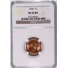 Image 1 : 1940 LINCOLN CENT, NGC MS-66 RED!