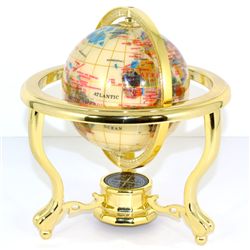 Natural Stone World Globe
