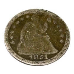 1851-O Liberty Seated Half Dime Coin