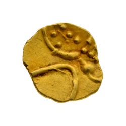 Rare Indian Gold Fanam Vira Raya Coin