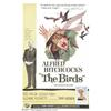 Image 1 : Birds, The (Universal, 1963).One Sheet (27" X 41").Dir. Alfred Hitchcock. Starring: Tippi Hedren,Rod