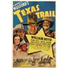 Image 1 : Texas Trail (Paramount, 1937).One Sheet (27" X 41").Dir. David Selman. Starring: William Boyd, Russe