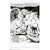 Image 1 : Steve Ditko - Original Art for Scary Tales #11, Title Page and Complete 5-page Story, "The Unicorn!"