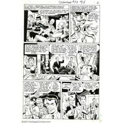 Steve Ditko - Original Art for Showcase #73, page 2 (DC, 1968). Jack Ryder, aka the Creeper, makes h