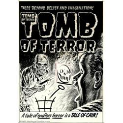 Lee Elias - Original Cover Art for Tomb of Terror #12 (Harvey, 1953). For "Tales Beyond Belief and I