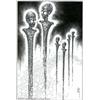 Image 1 : Virgil Finlay - Original Pulp Illustration (undated). This is an excellent example of the hyper-deta