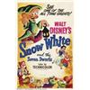 Image 1 : Snow White and the Seven Dwarfs (RKO, R-1951).One Sheet (27" X 41"). Prod. Walt Disney.Very Fine on.