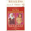 Image 1 : Ten Commandments, The (Paramount, 1956).Window Card (14" X 22").Dir. Cecil B. DeMille. Starring: Cha