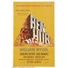 Image 1 : Ben-Hur (MGM, 1959).One Sheet (27" X 41"). Dir. William Wyler. Starring: Charlton Heston, Jack Hawki