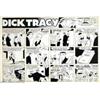 Image 1 : Chester Gould - Original Comic Strip Art for Dick Tracy Sunday dated 6-28-53 (The Chicago Tribune, 1