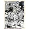 Image 1 : Frank Brunner - Original Illustration, "Doctor Strange" (1970s). This large illustration displays Fr
