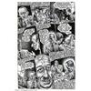 Image 3 : Robert Crumb - Original Art for Hup #3, Complete 9-page Story, "Nausea" (Last Gasp, 1989). An extrem