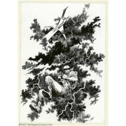 Kelly Freas - Original Pulp Illustration (undated). Whether you've seen his work gracing record cove