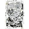 Image 1 : Gil Kane and Frank Giacoia - Original Cover Art for Sub-Mariner #42 (Marvel, 1971). Subby is caught.