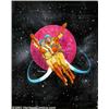 Image 1 : Gray Morrow - Original Promotional Art for Buck Rogers Comic Strip (1978). The dazzling night sky an