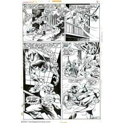 Mike Ploog - Original Art for Werewolf by Night #1, (Marvel, 1972). This is a very cool page from We