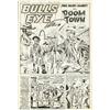 Image 1 : Jack Kirby and Joe Simon - Original Art for Bulls-Eye #4 Complete 8-page Story, "Doom Town" (Mainlin