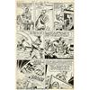 Image 3 : Jack Kirby and Joe Simon - Original Art for Bulls-Eye #4 Complete 8-page Story, "Doom Town" (Mainlin