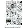 Image 1 : Jack Kirby and Dick Ayers - Original Art for Fantastic Four #14, page 5 (Marvel, 1962 ). A rather pe