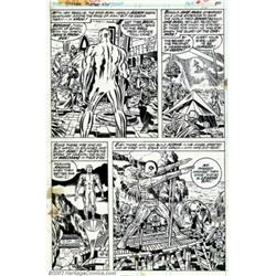 Jack Kirby and Joe Sinnott - Original Art for The Silver Surfer Graphic Novel, pages 80 and 85 (Marv