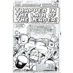 Jack Kirby and Mike Esposito - Original Art for Tales to Astonish #69, Complete 10-page Story, "Trap
