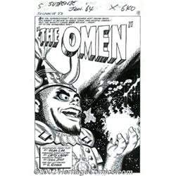 Larry Lieber - Original Art for Tales of Suspense #53, Complete 5-page Story, "The Omen" (Marvel, 19