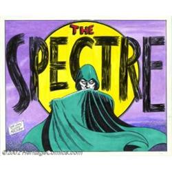 Sheldon Moldoff - Original Illustration, "The Spectre" (undated). Sheldon "Shelly" Moldoff, whose ca