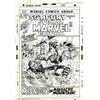 Image 1 : John Severin - Original Cover Art for Special Marvel Edition #5 (Marvel, 1972). Sgt. Fury and Corpor