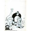 Image 1 : Unknown Artist - Unused Original Cover Art for Peter Porkchops (DC, 1950s). This piece, from the ear