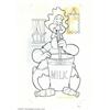 Image 4 : Unknown Artist - Illustrations of Harvey Characters (Harvey, 1960s). This lot consists of 5 pages fe