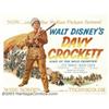 Image 1 : Davy Crockett, King of the Wild Frontier (Buena Vista, 1955).Half Sheet (22" X 28"). Dir. Norman Fos