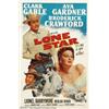 Image 1 : Lone Star (MGM, 1952).One Sheet (27" X 41"). Dir. Vincent Sherman. Starring: Clark Gable, Ava Gardne