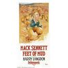 Image 1 : Feet of Mud (Pathe', 1924).Three Sheet (41" x 81"). Prod.Mack Sennett. Starring: Harry Langdon, Flor